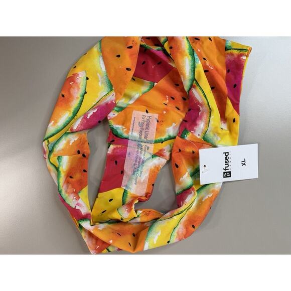 Fused Hawaii Haleakala Bikini Bottom Sz XL Summer Fruit Print Vacation Tropical - Picture 9 of 10